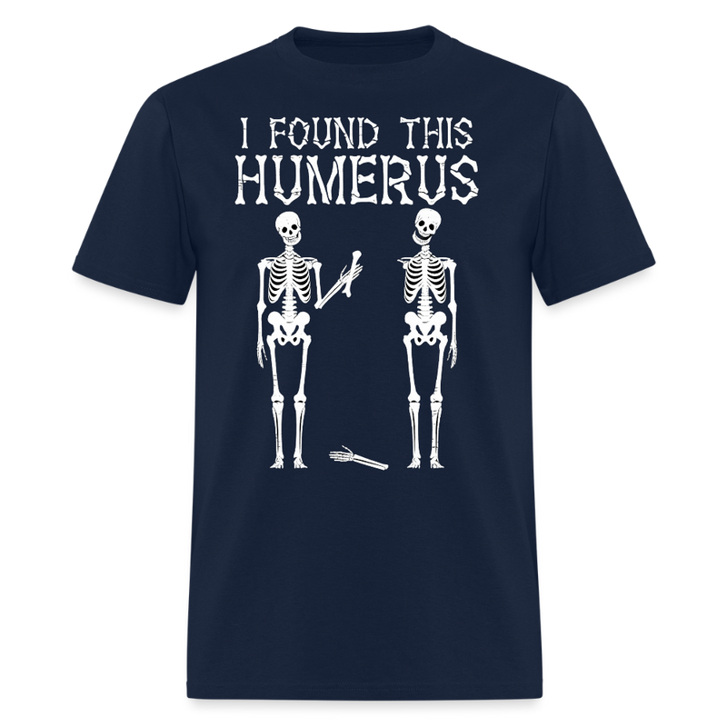 I Found the Humures Halloween T Shirt - navy