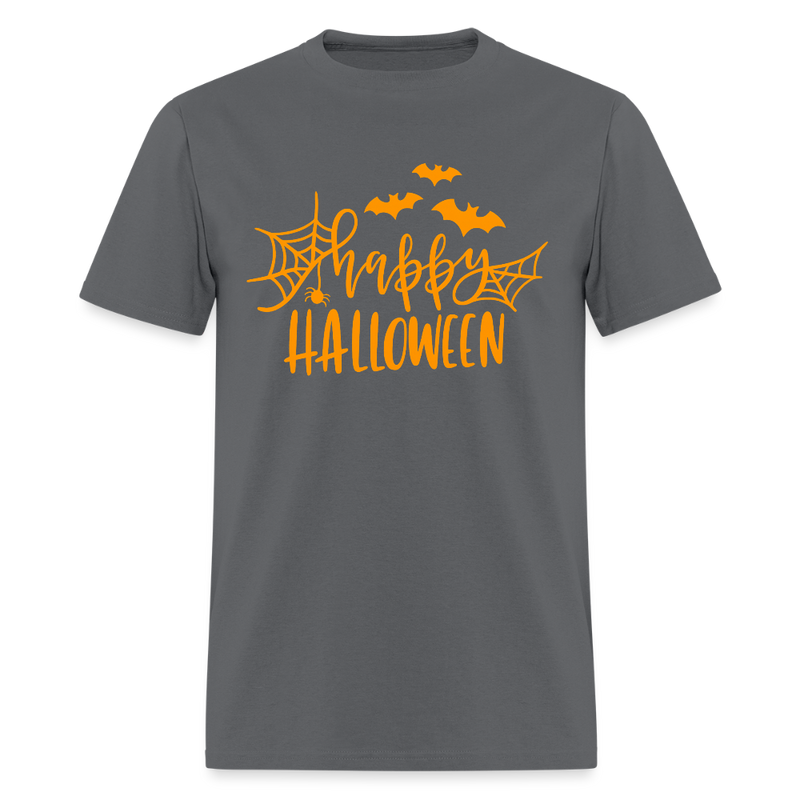Happy Halloween T Shirt - 2 - charcoal