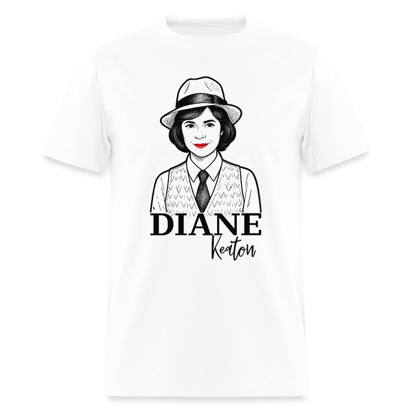 Diane Keaton T Shirt - 11 - white