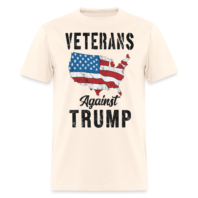 Veterans Againts Trump T Shirt - 19 - natural