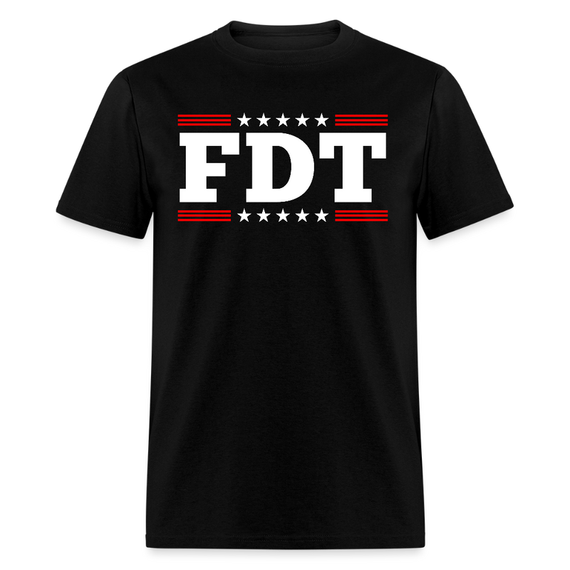 Anti Trump FDT T Shirt - 2 - black