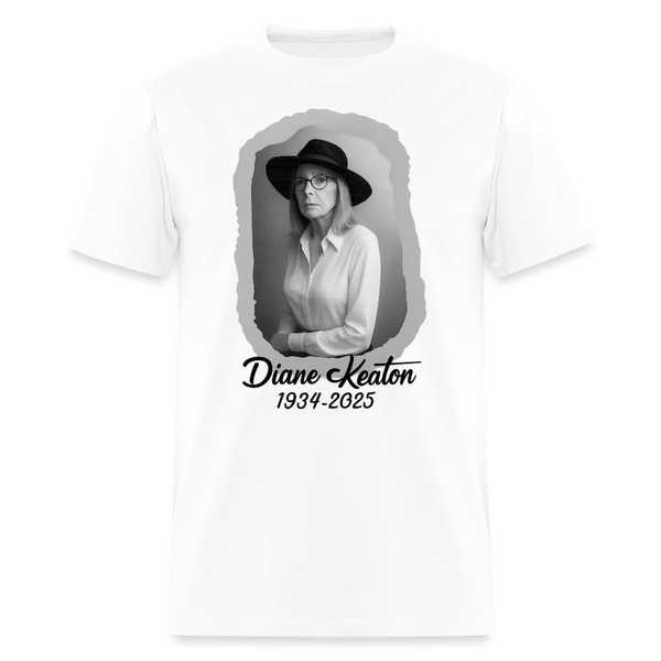 Diane Keaton T Shirt - 4 - white