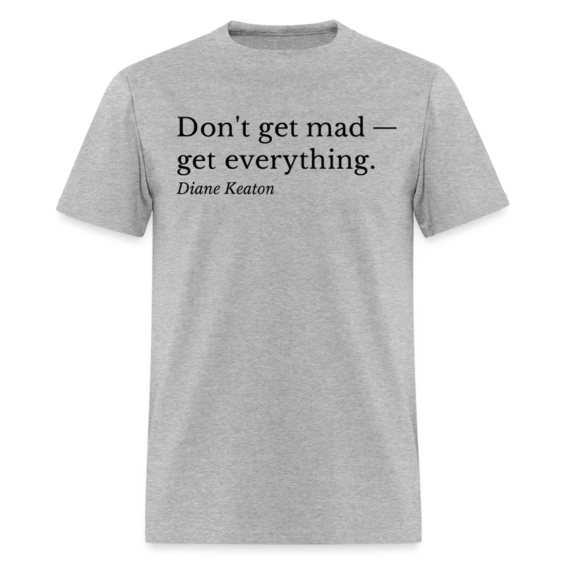 Diane Keaton T Shirt - 23 - heather gray