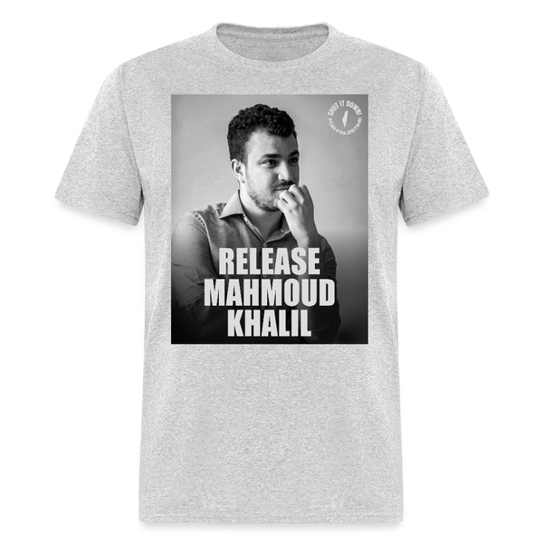 Release Mahmoud Khalil T Shirt - 2 - heather gray
