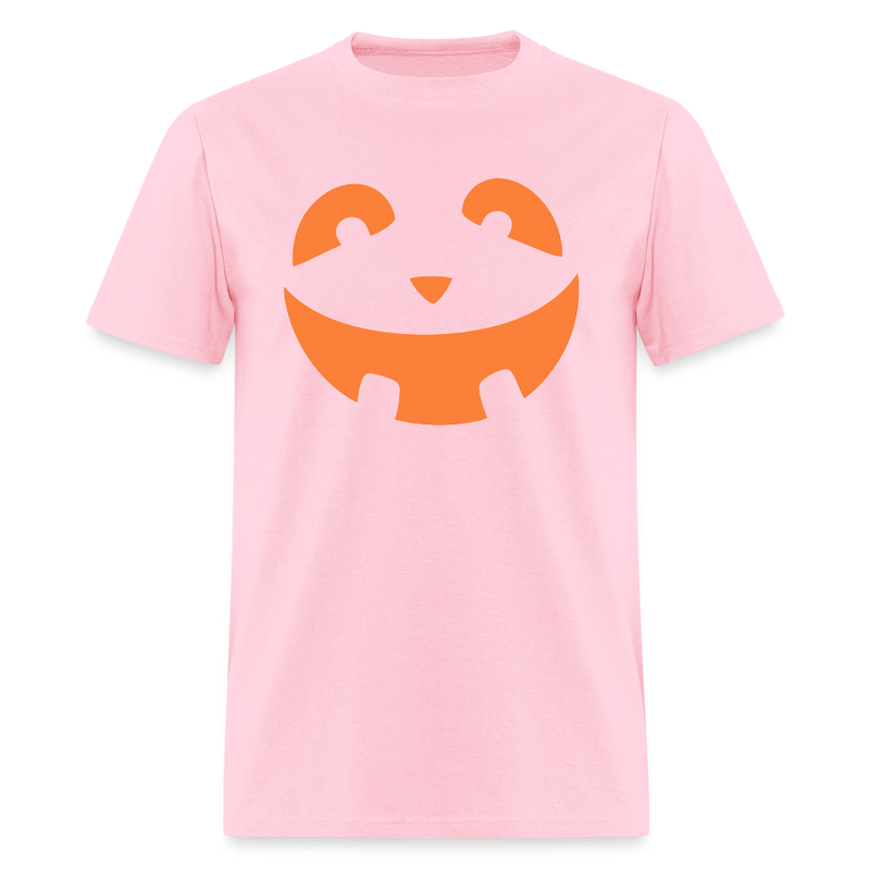 Pumpkin Faces Halloween T Shirt - 3 - pink