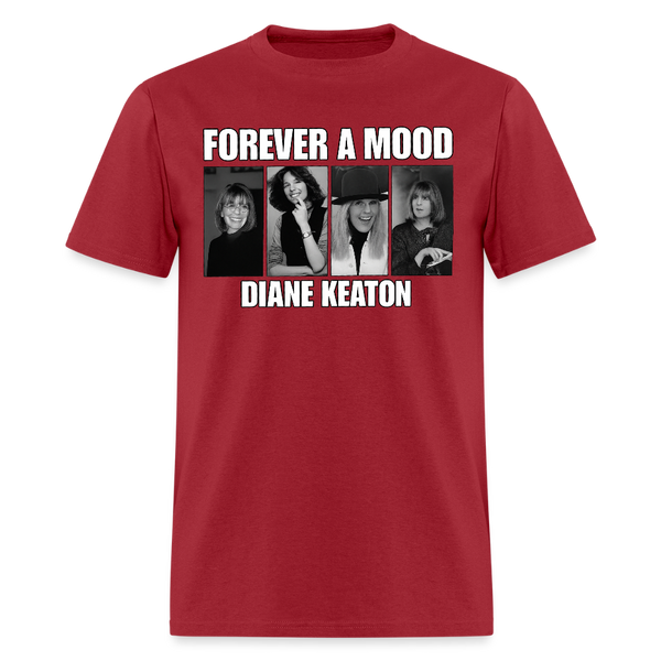 Diane Keaton T Shirt - 5 - dark red