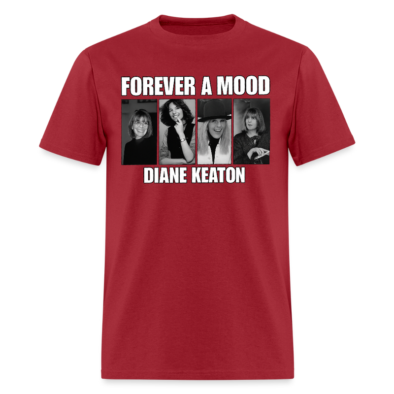 Diane Keaton T Shirt - 5 - dark red