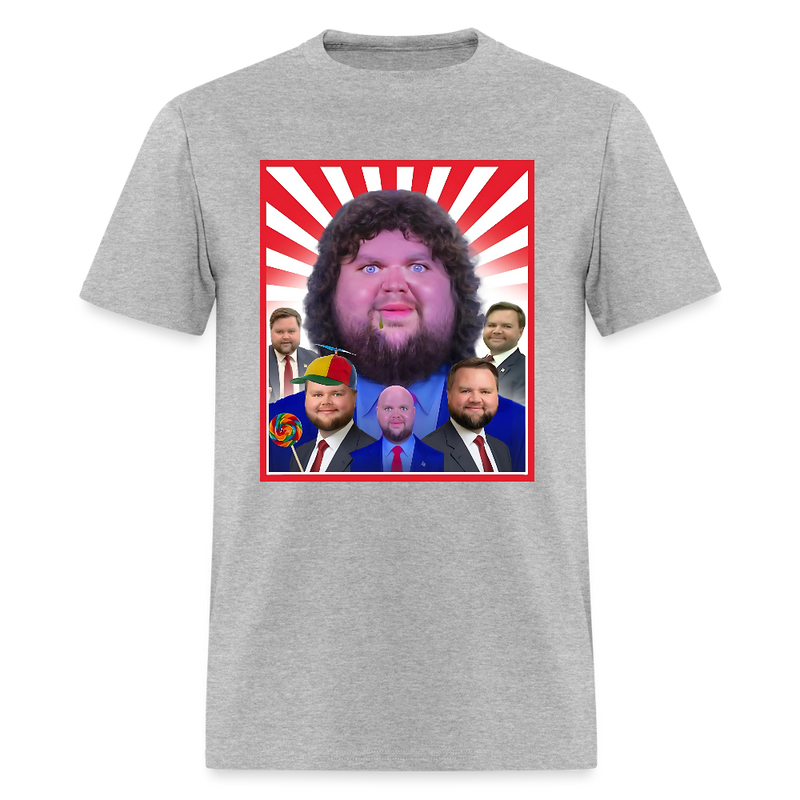 Baby JD Vance Meme T Shirt - heather gray