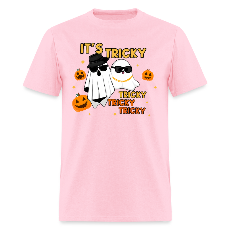 It's Tricky Tricky Tricky Halloween T Shirt - pink