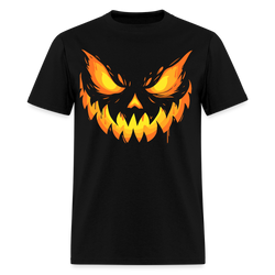 Jack O Lantern Halloween T Shirt - black
