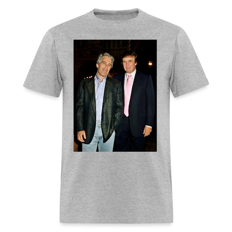 Jeffrey Epstein and Donald Trump 1997 T Shirt - heather gray