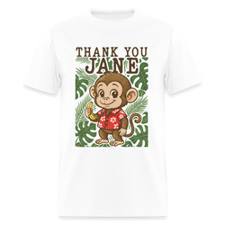 Thank You Jane Goodall T Shirt - 2 - white