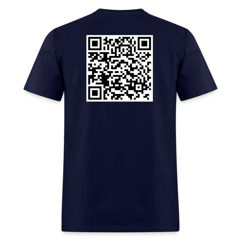 You Are Capable QR Code T Shirt - navy