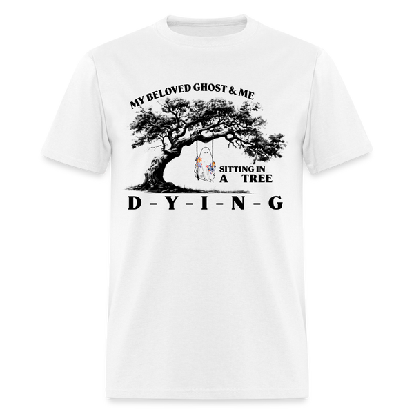 D-Y-I-N-G T Shirt - white
