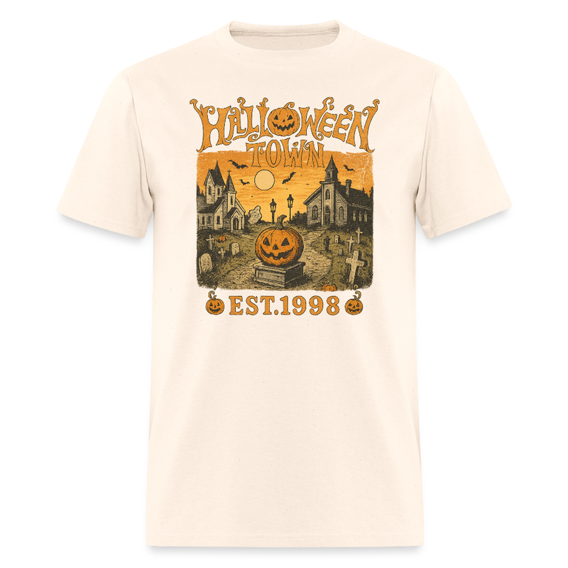 Halloween Town T Shirt - natural