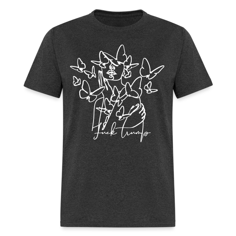Subtle F Trump T Shirt - 2 - heather black