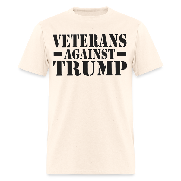 Veterans Againts Trump T Shirt - 13 - natural