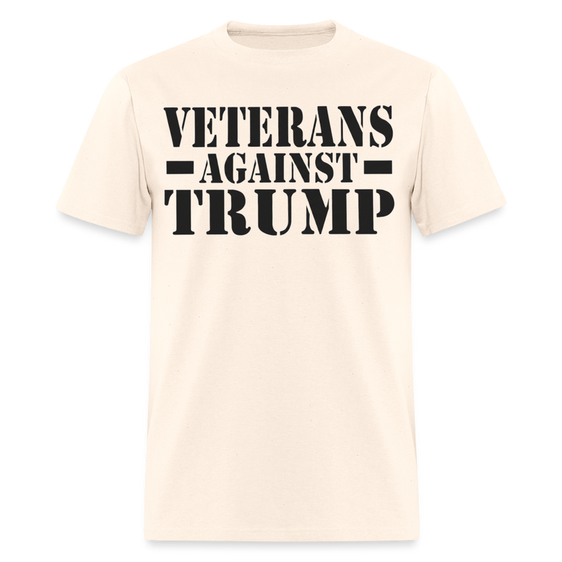 Veterans Againts Trump T Shirt - 13 - natural
