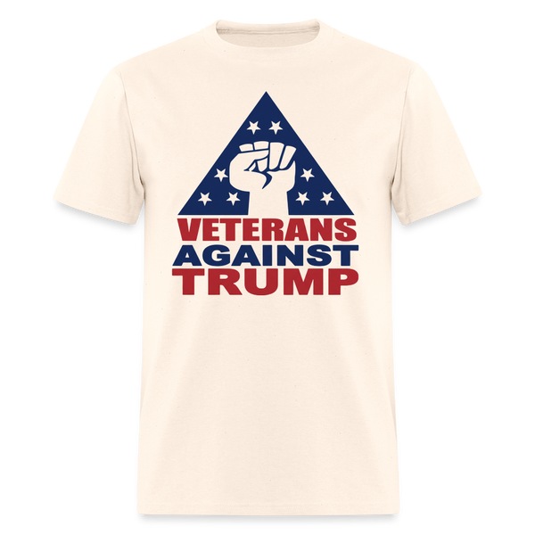 Veterans Againts Trump T Shirt - 10 - natural