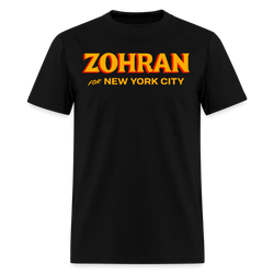 Zohran For New York City T Shirt - black