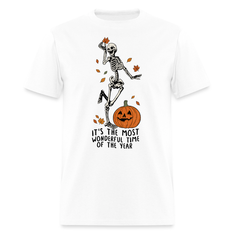 Halloween Autumn Pumpkin T Shirt - white