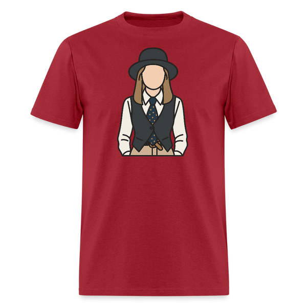 Diane Keaton T Shirt -1 - dark red