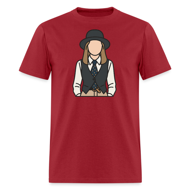Diane Keaton T Shirt -1 - dark red