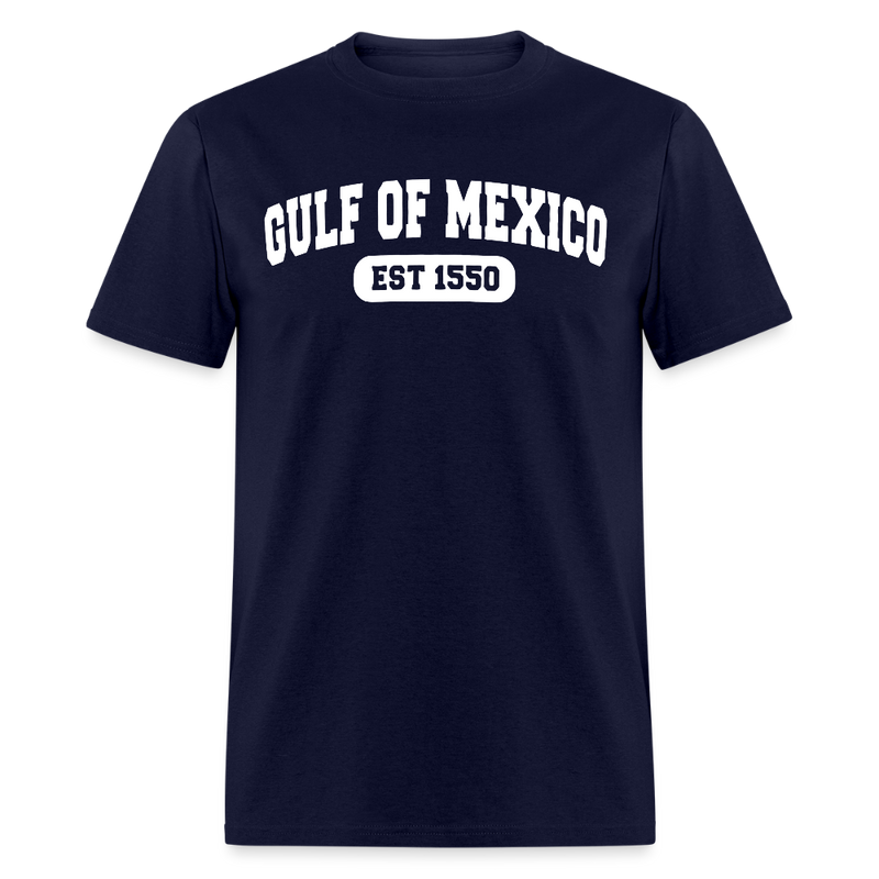 Gulf of Mexico Est. 1550 T Shirt - 7 - navy