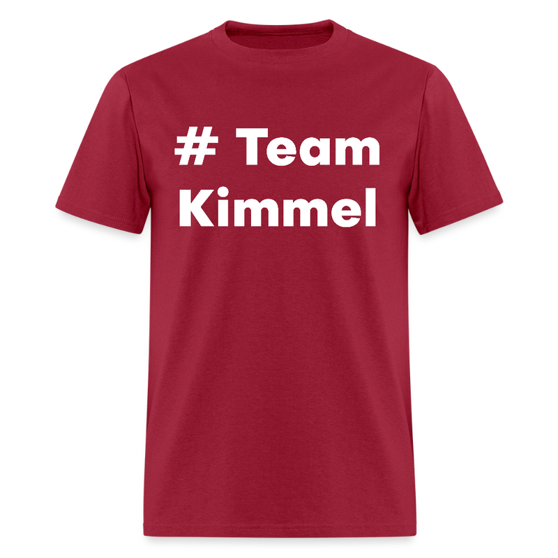 Team Kimmel T Shirt - dark red