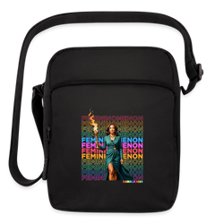 Femininomenon Upright Cross Body Bag - black