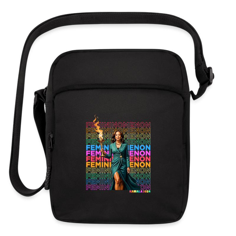 Femininomenon Upright Cross Body Bag - black