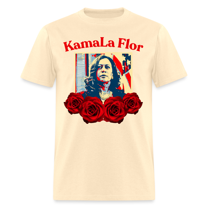 KamaLa Flor T Shirt - natural
