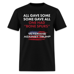 All Gave Some Veterans Against Trump T Shirt - black