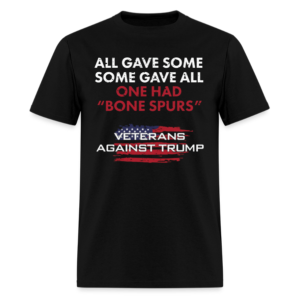 All Gave Some Veterans Against Trump T Shirt - black