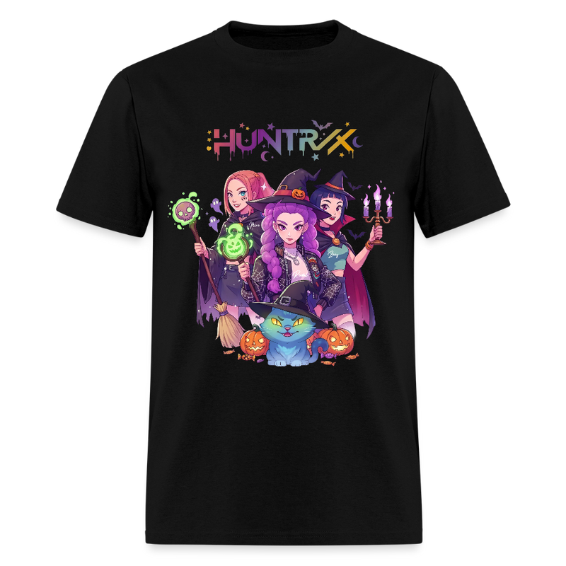 Kpop Demon Hunters Spooky Huntrix T Shirt - black