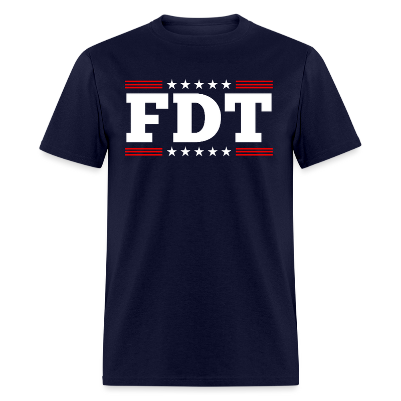 Anti Trump FDT T Shirt - 2 - navy