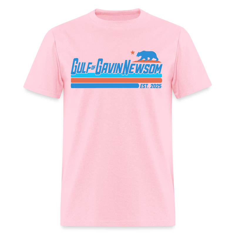 Gulf Of Gavin Newsom Est. 2025 T Shirt - pink