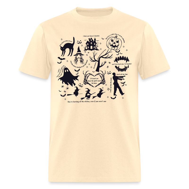 Halloween T Shirt For Swifties - natural