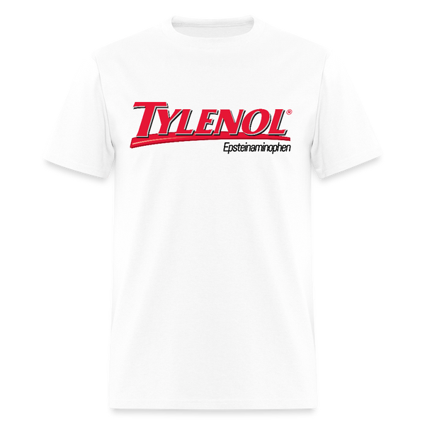 Tylenol Epsteinaminophen White T Shirt - white