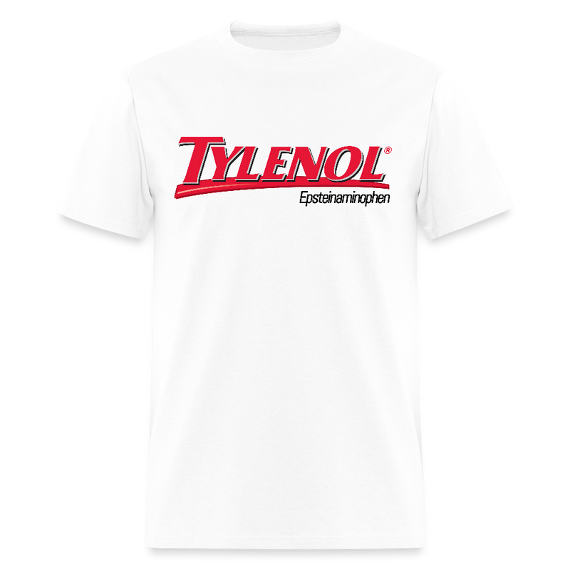 Tylenol Epsteinaminophen White T Shirt - white