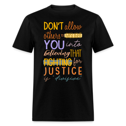 Don’t Allow Others To Gaslight T Shirt - black