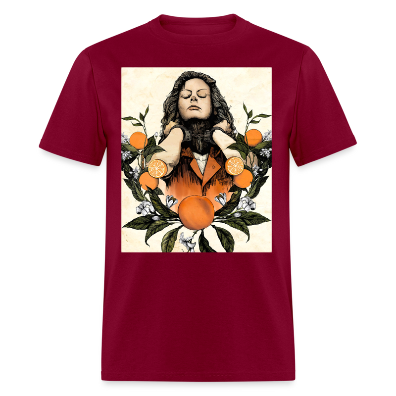 Aileen Wuornos T Shirt - burgundy