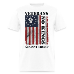 Veterans Againts Trump T Shirt - 20 - white