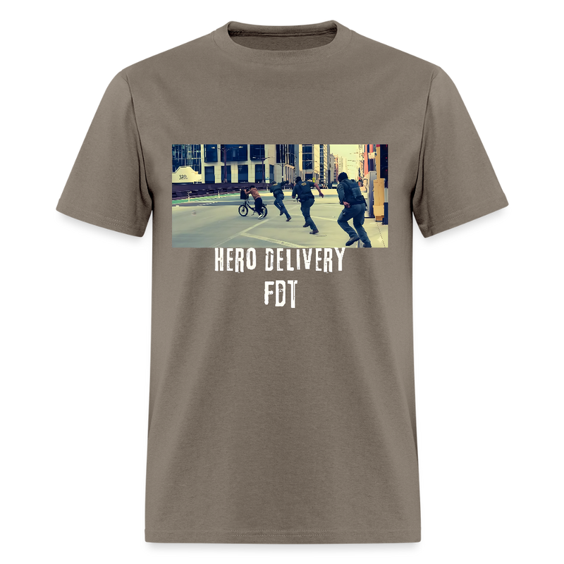 Hero Delivery FDT T Shirt - safari