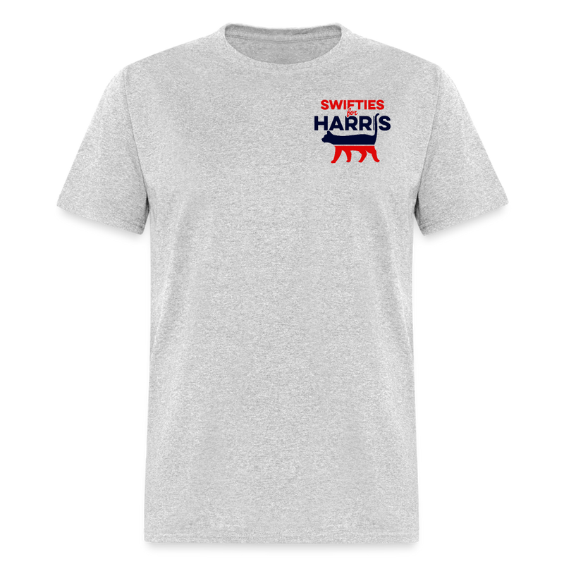 Swifties For Harris T Shirt - heather gray