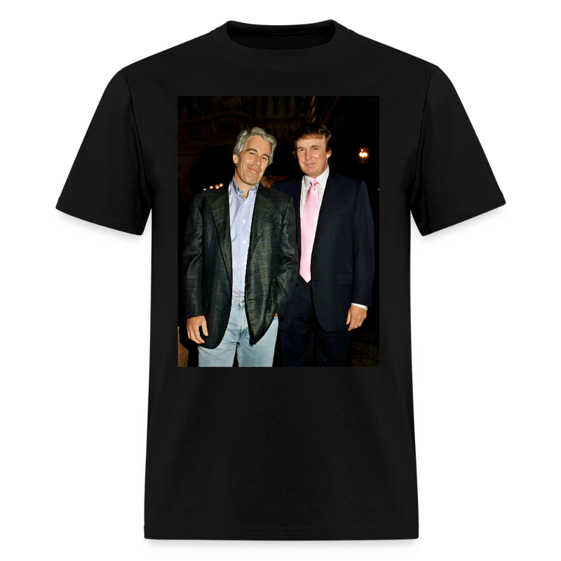 Jeffrey Epstein and Donald Trump 1997 T Shirt - black