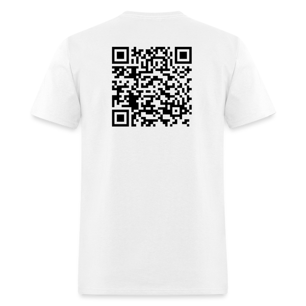 You Are Capable QR Code T Shirt - white