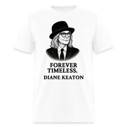 Diane Keaton T Shirt - 9 - white