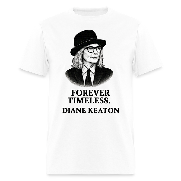 Diane Keaton T Shirt - 9 - white