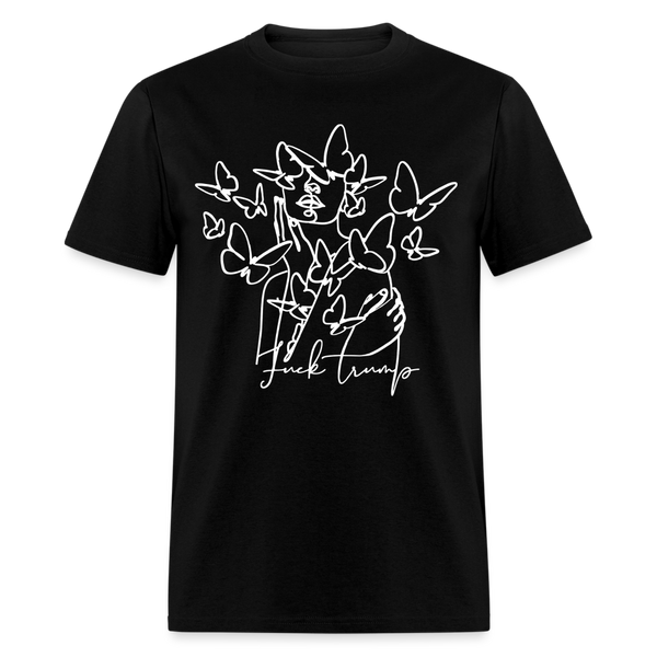 Subtle F Trump T Shirt - 2 - black